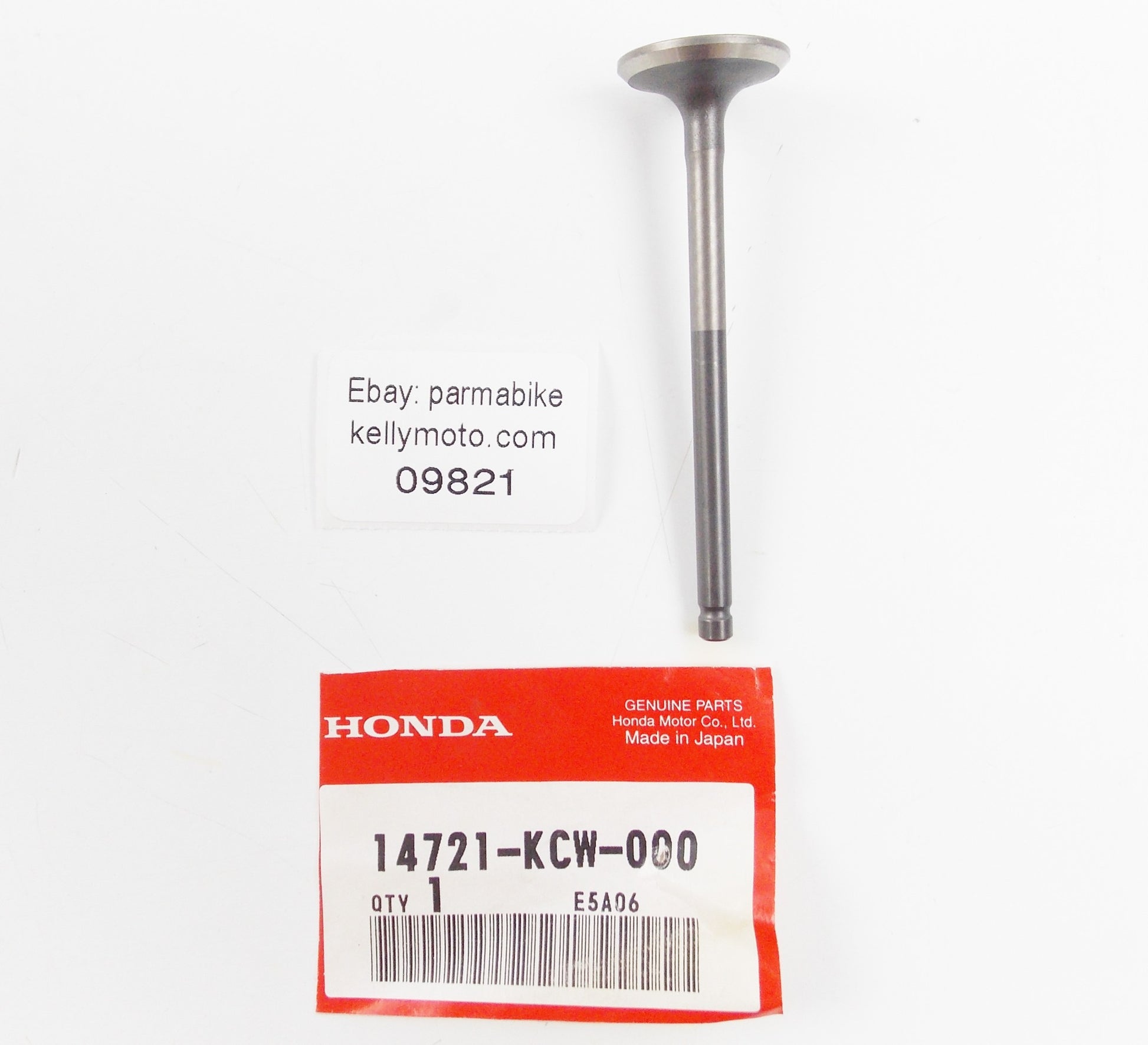 NOS OEM 2005-2013 HONDA FES125 SH125/150 PES125  EXHAUST VALVE  14721-KCW-000 - MotoRaider
