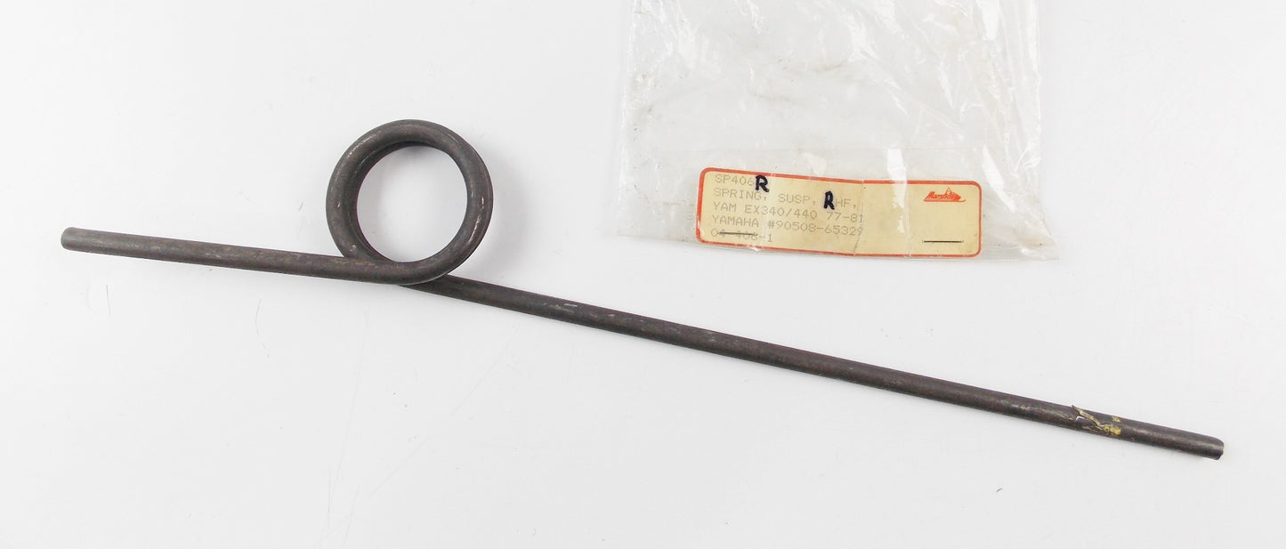 NOS KIMPEX YAMAHA 1977 EX340A SUSPENSION SPRING 04-406-1 | OE # 90508-65329 - MotoRaider