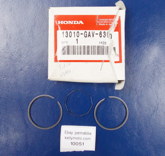 NOS OEM 1995-2001 SGX501 SFX50  PISTON RING SET  13010-GAV-630 - MotoRaider