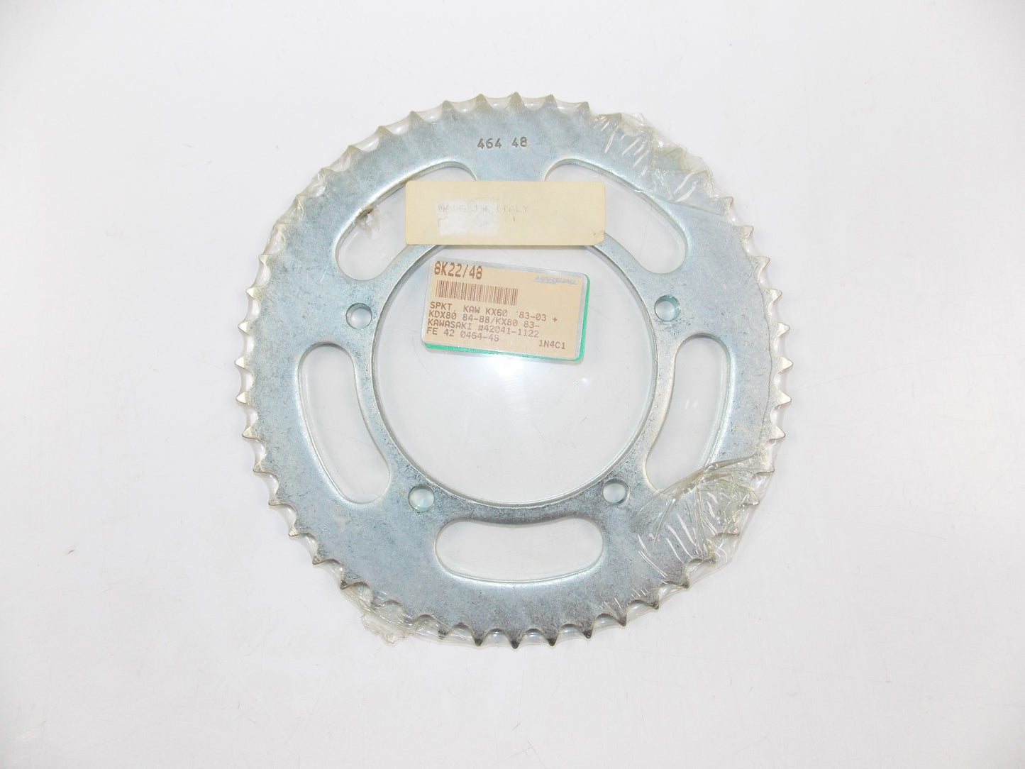 PBR STEEL REAR SPROCKET 48 T KAWASAKI 83-03 KX60 | 84-88 KDX80 464-48 | 8K22/48 - MotoRaider
