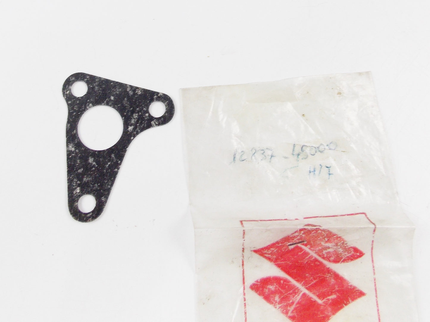 NOS OEM SUZUKI 1977 GS750C /GS750N /GS750B /GS400X GASKET TENS ADJ 12837-45000 - MotoRaider