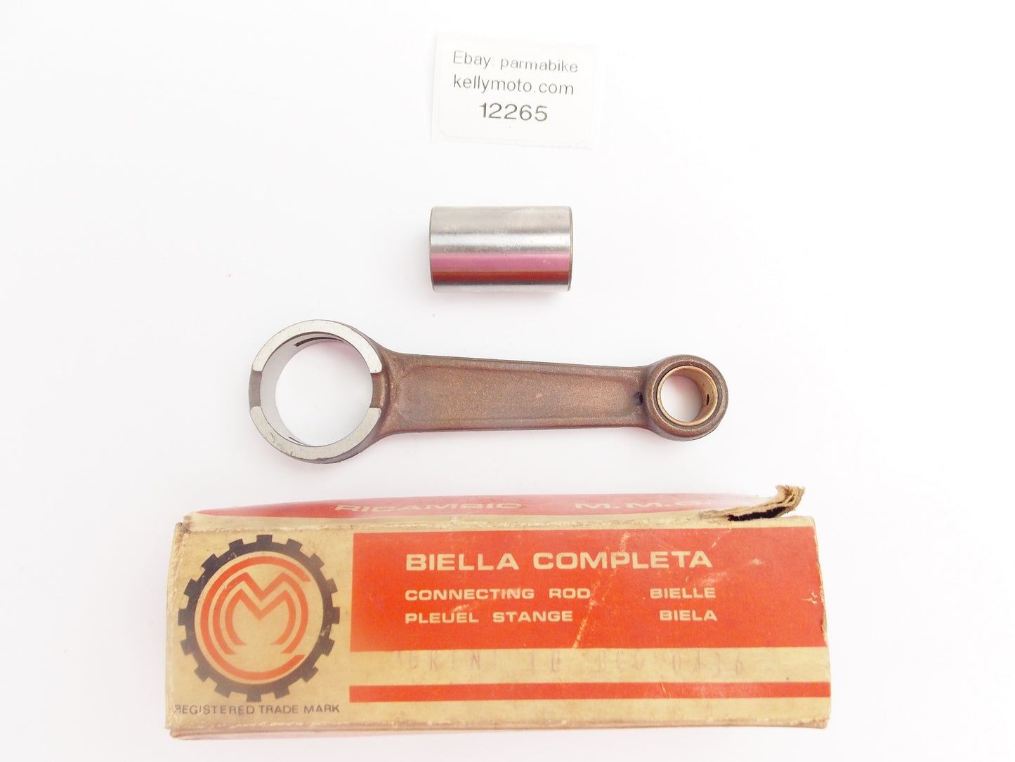 MMC CONNECTING ROD BIELLA+PIN+ROLLER BEARING MOTOR ENGINE MORINI TURBO BCO 0416 - MotoRaider