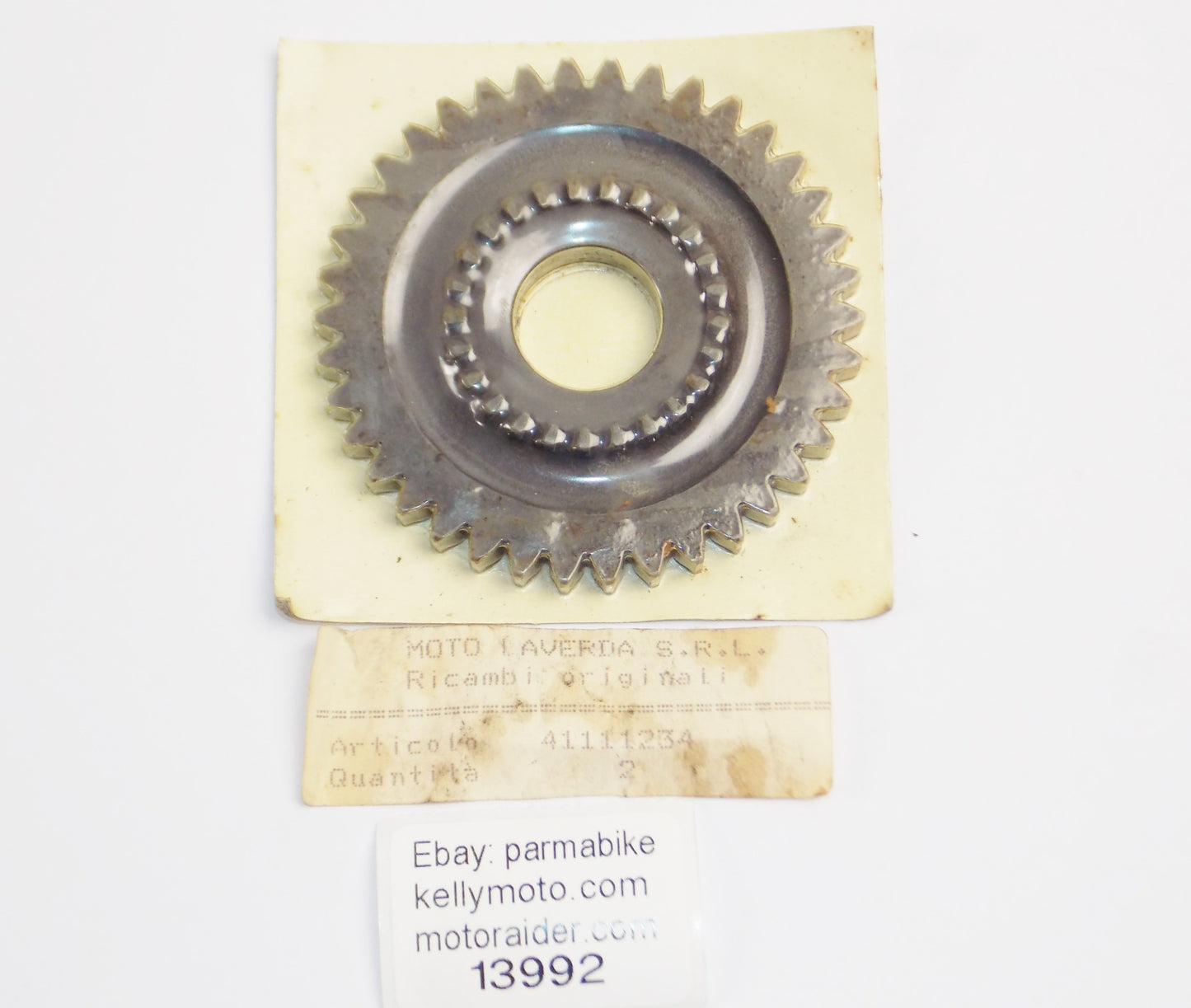 OEM LAVERDA GS 125 LESMO STARTER GEAR RATCHET 41111234 | 41 111 234 - MotoRaider