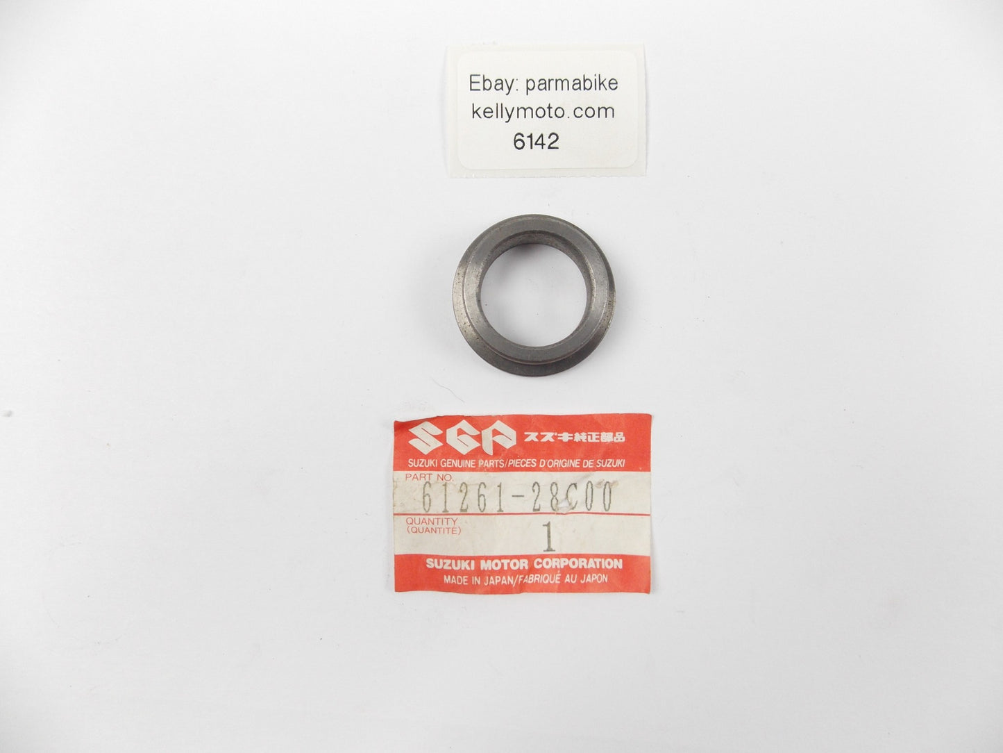 NOS OEM SUZUKI 1989-1991 RM250 RMX250 REAR SWING ARM BUSHING 61261-28C00 - MotoRaider