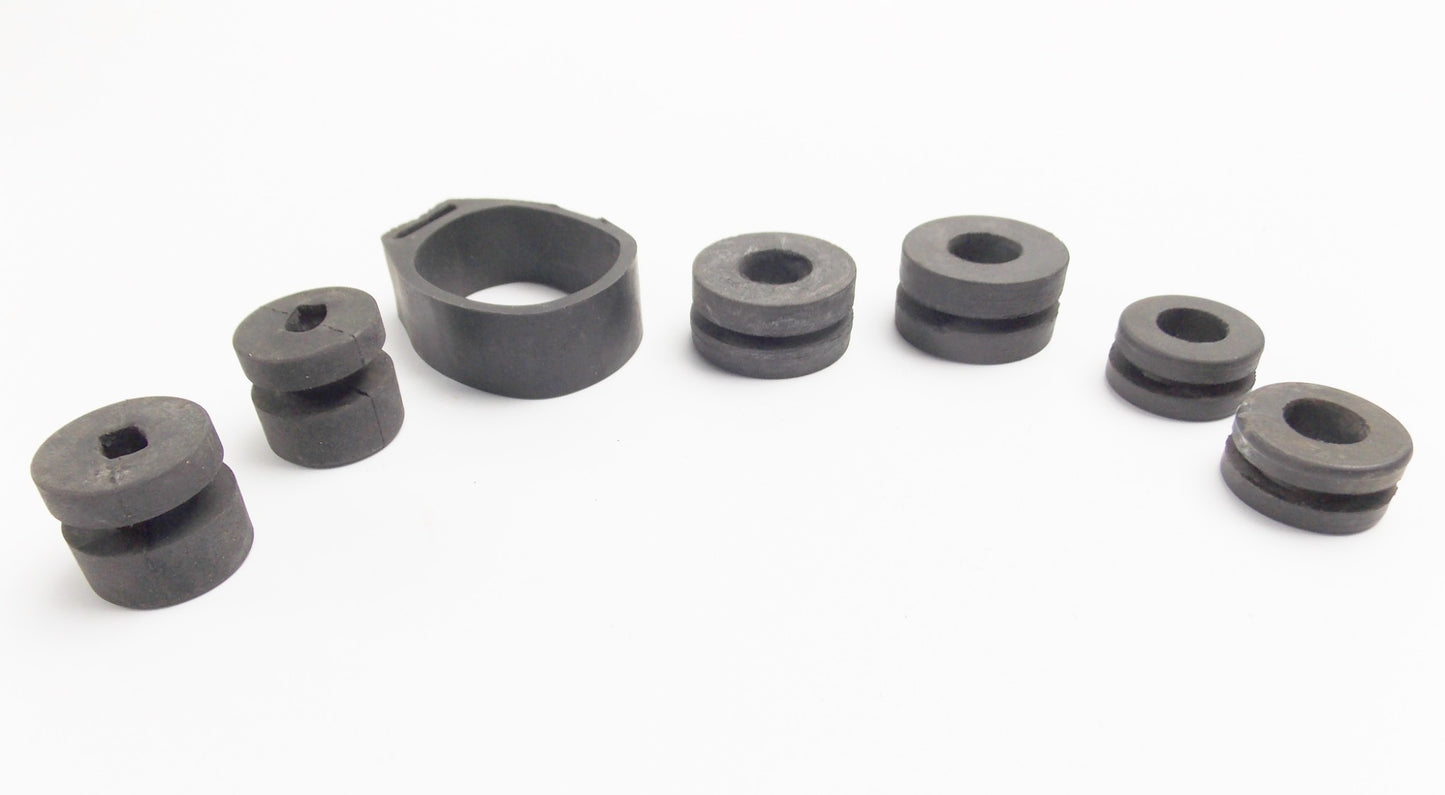 1986 CAGIVA 125 ELEFANTRE ANTIVIBRANT RADITOR PANEL RUBBER DAMPING BUSHING - MotoRaider