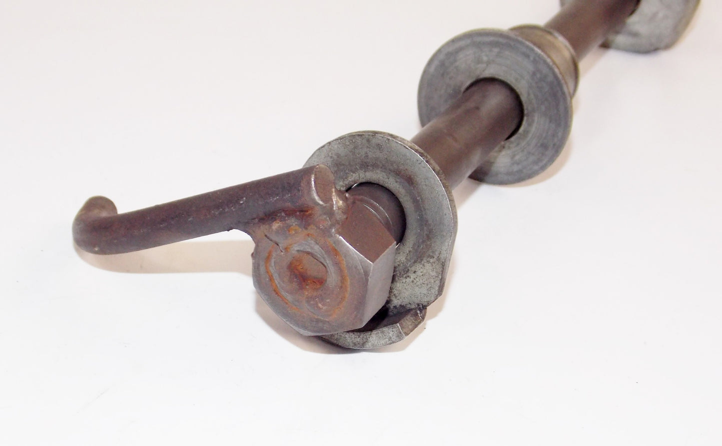 1987 HUSQVARNA WR250 REAR WHEEL 15 mm AXLE SPACER LOCK WASHER PIN BOLT ADJUSTER - MotoRaider