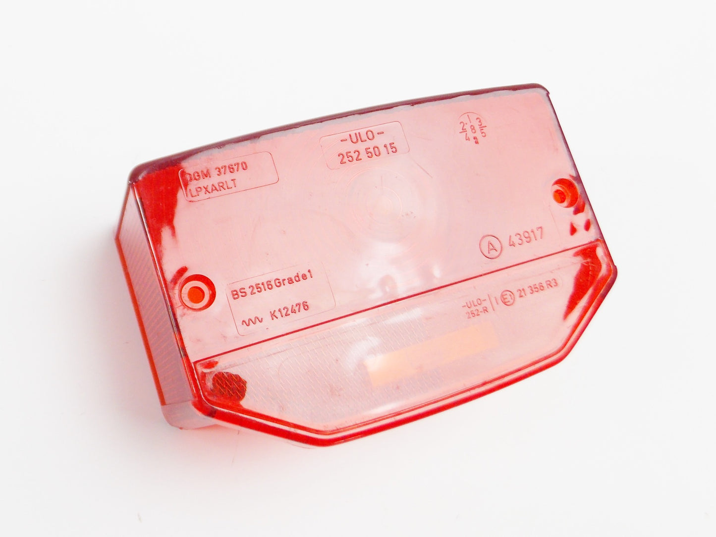 OEM LAVERDA 1984 LB 125 1985 LB1 125 CUSTOM TAIL LIGHT LENS 76 102 226 - MotoRaider