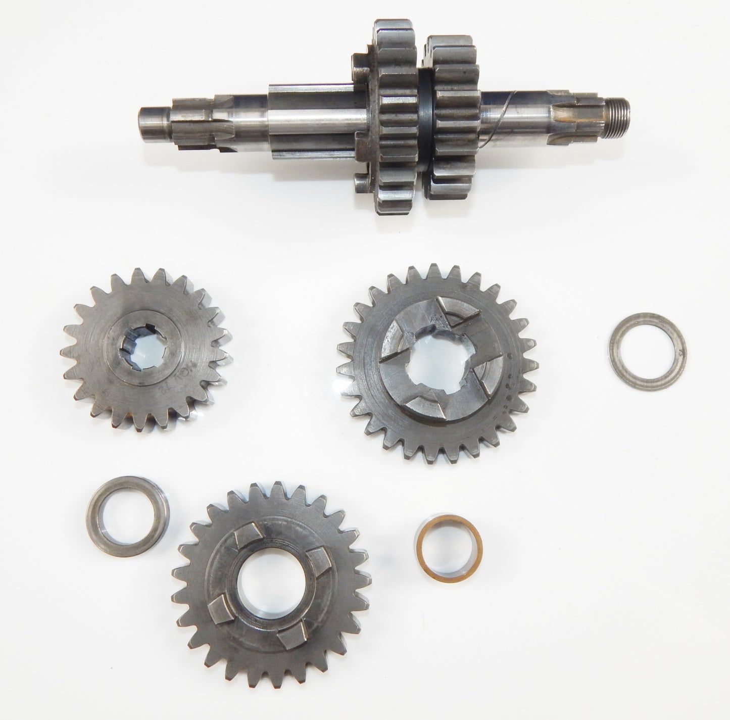 1972 HUSQVARNA ENGINE MOTOR CRANKSHAFT GEARBOX SHAFT TRANSMISSION - MotoRaider