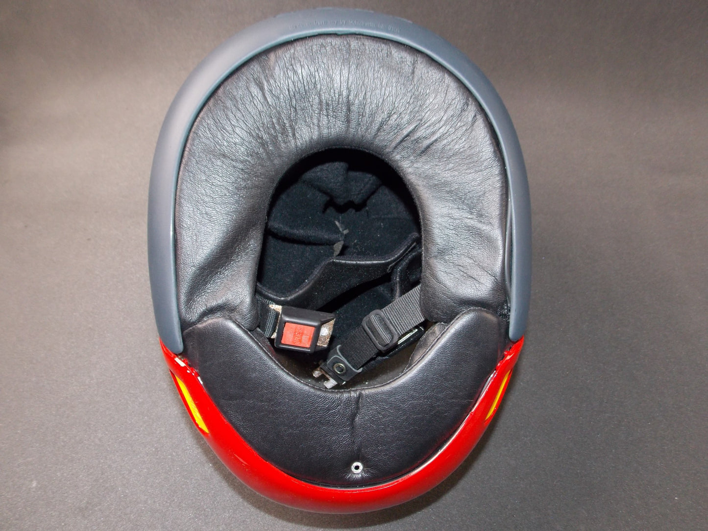 BMW MODULAR RED MOTORCYCLE HELMET SYSTEM 3 CLEAR VISOR SIZE 64-65 - MotoRaider