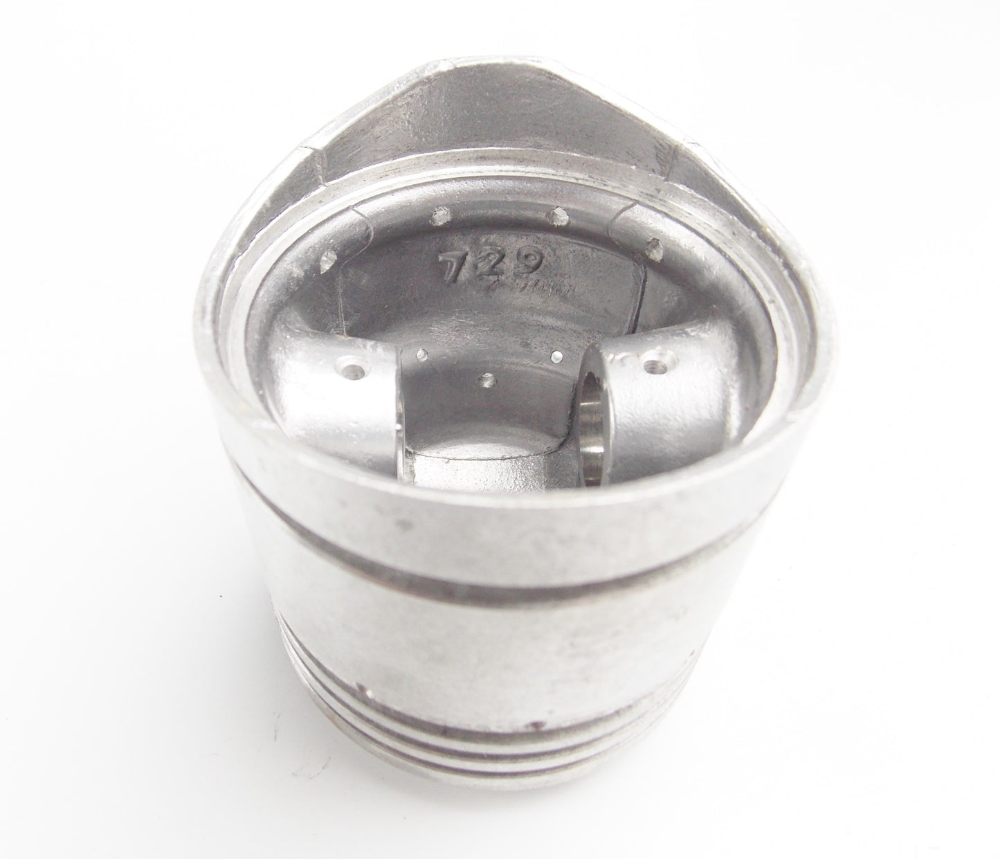 NOS ASSO WERKE PISTON + PIN + RINGS + CLIPS SET 60.6 MM GITAN 160cc - MotoRaider