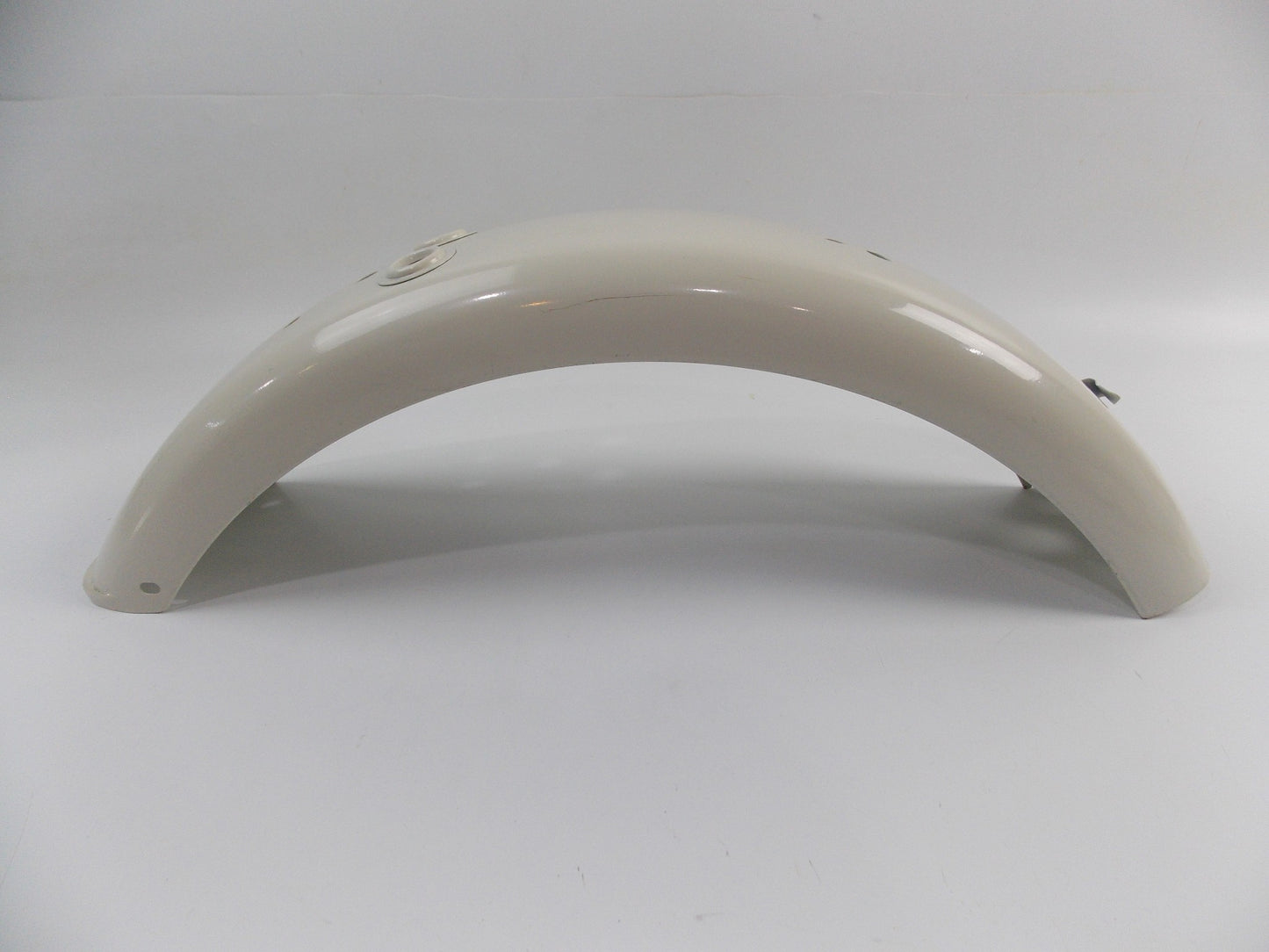 NOS OEM CAGIVA ALETTA ELECTRA 1984 125 WHITE REAR FENDER - MotoRaider