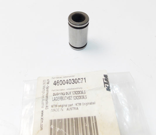 NOS OEM 2000-2001 KTM 60SX 65SX SWING ARM BUSHING 12X20X36.5 46004030071 - MotoRaider