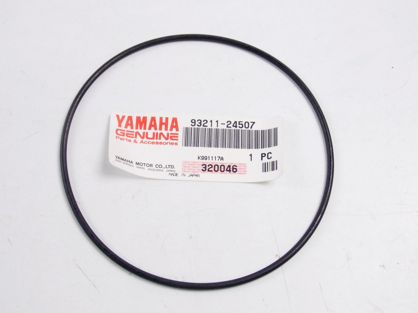NOS OEM YAMAHA 1982 YZ125J CYLINDER O-RING 93211-24507 - MotoRaider
