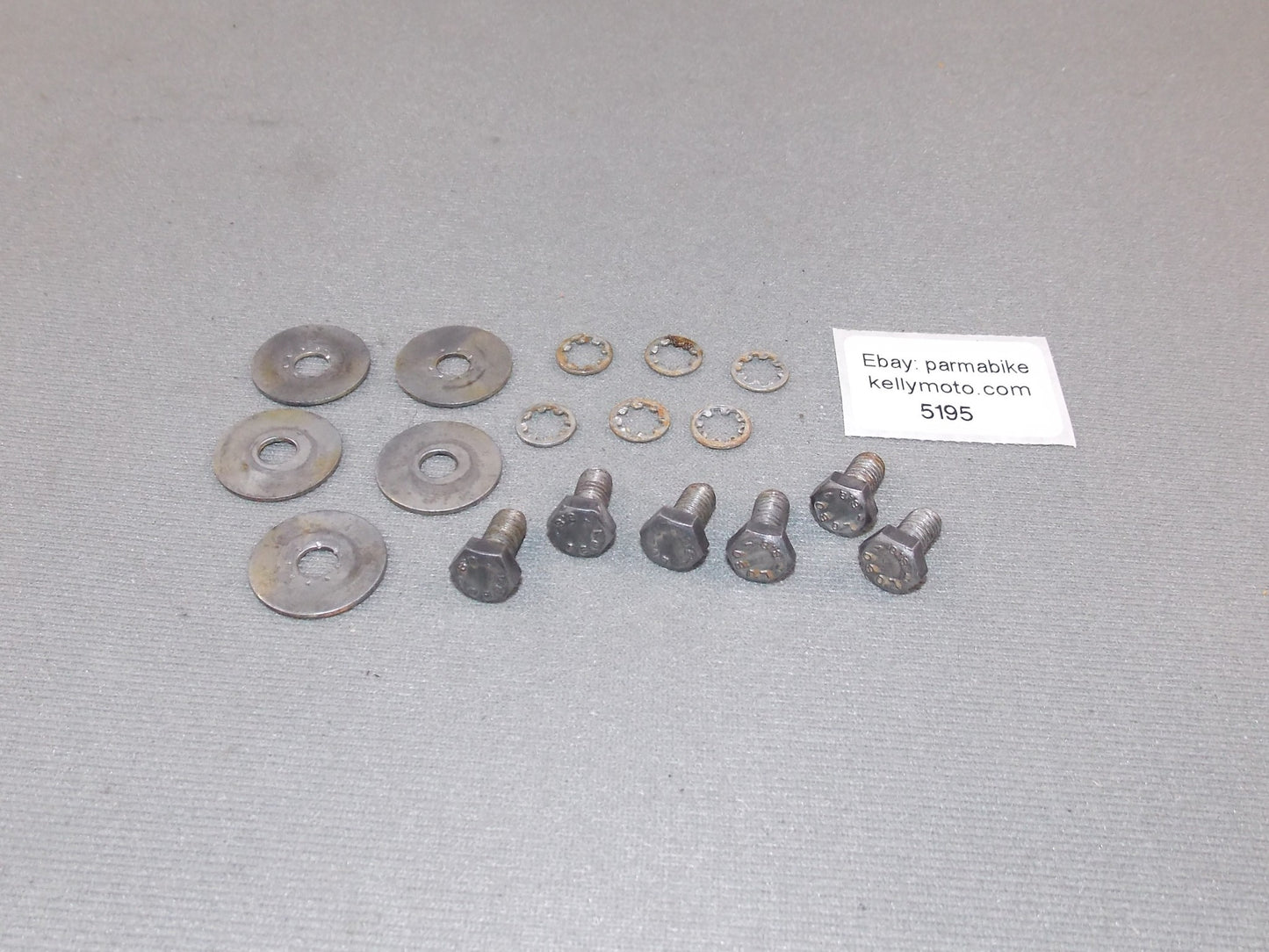1992 KTM MXC 250 RADIATOR MOUNTING BOLTS SCREWS WASHER - MotoRaider
