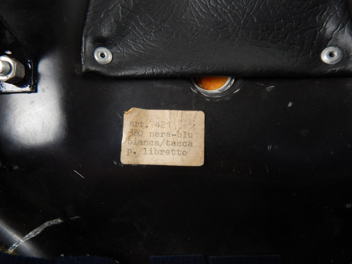 1970's SUZUKI GT550 GT380 CAFÉ RACER SUEDE SADDLE SEAT+POUCH L=25" W=11" VINTAG - MotoRaider