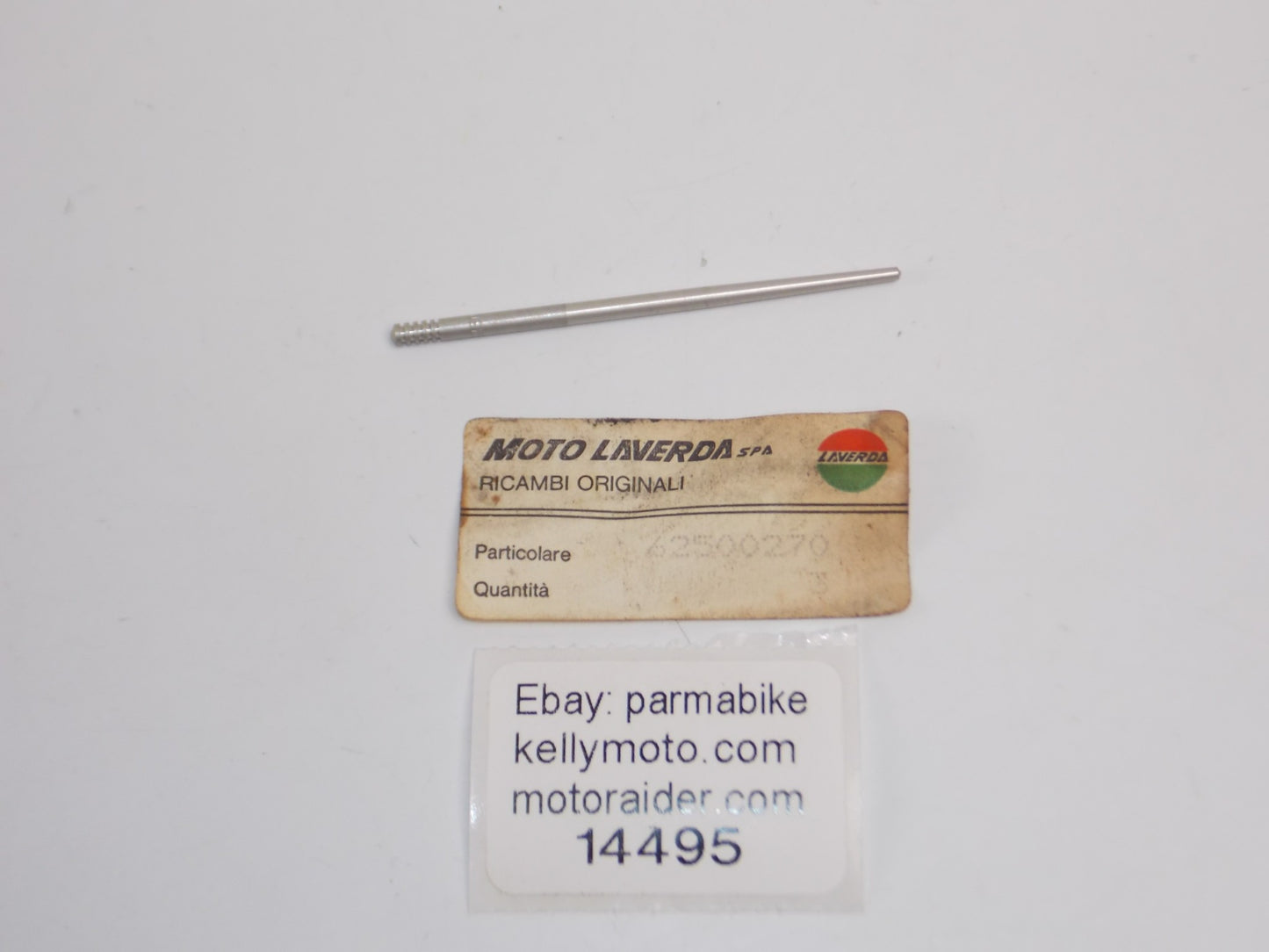 OEM LAVERDA LZ 125 175 MOTOR CARBURETOR METERING PIN NEEDLE 62 500 270 62500270 - MotoRaider