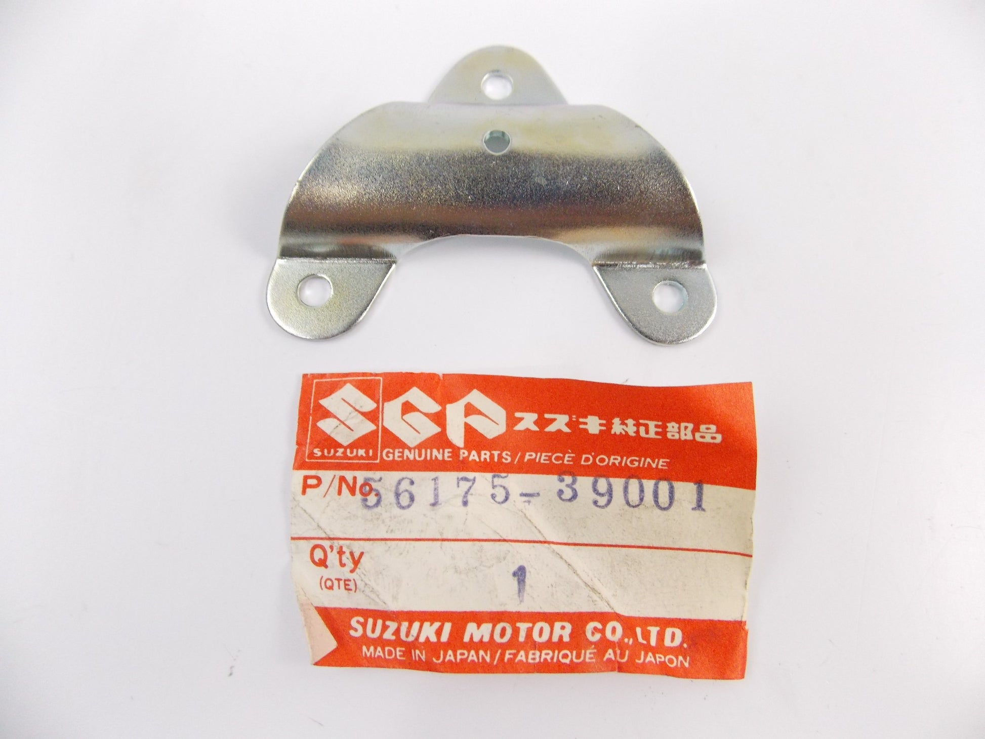 NOS OEM SUZUKI 1982-1983 GS300 / GS450 / GS750 HANDLEBAR BRACKET 56175-39001 - MotoRaider