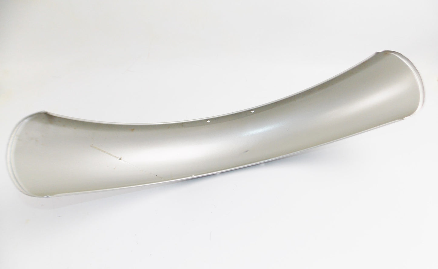 NOS OEM LAVERDA ZUNDAPP FRONT FENDER MUD GUARD SILVER GREY 61401079 - MotoRaider