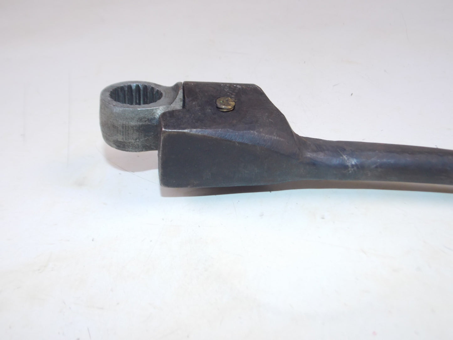 VINTAGE MOTORCYCLE KICK STARTER LEVER PEDAL L=200mm SPLINE D=18mm BETA 1970's - MotoRaider