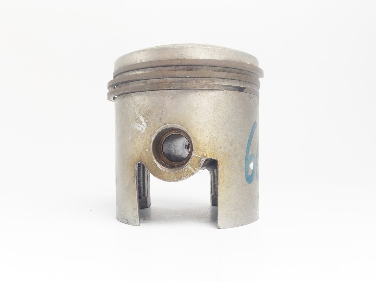 METEOR PISTON + PIN + RINGS DIAMETER 66.8 mm LAMBRETTA 175cc MOTOR SCOOTER ITALY - MotoRaider