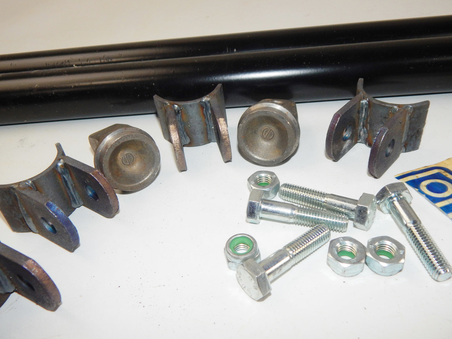 1980's SPARCO RACING 00721 ROLLBAR DOOR BARS L=114cm D=4cm VINTAGE FIAT LANCIA - MotoRaider