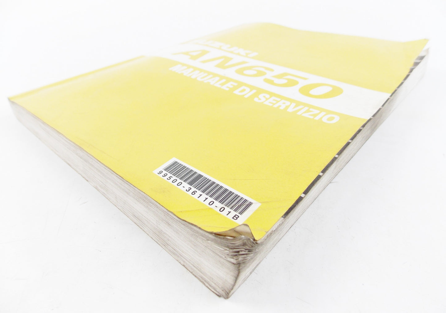 2002 SUZUKI AN650 SERVICE MANUAL MAINTENANCE REPAIR BOOK ITALIAN 99500-36110-01B - MotoRaider