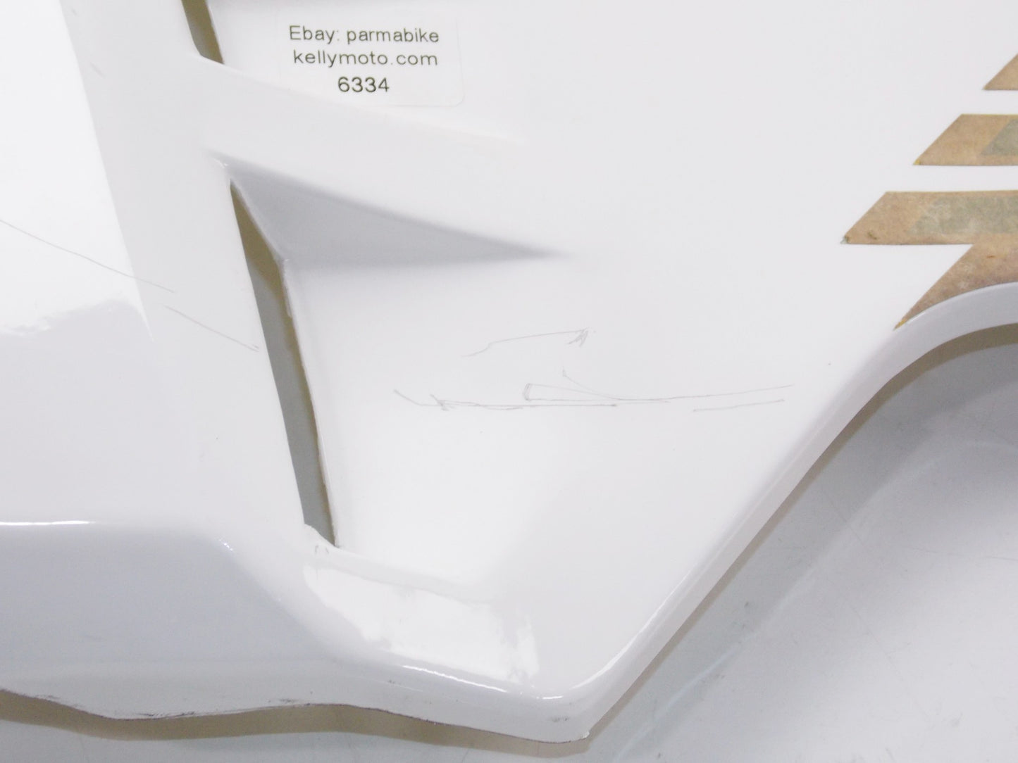 NOS OEM CAGIVA 1988-1989 TAMANACO 125 COCIS 50/75 FRONT LH HALF FAIRING 58265 - MotoRaider