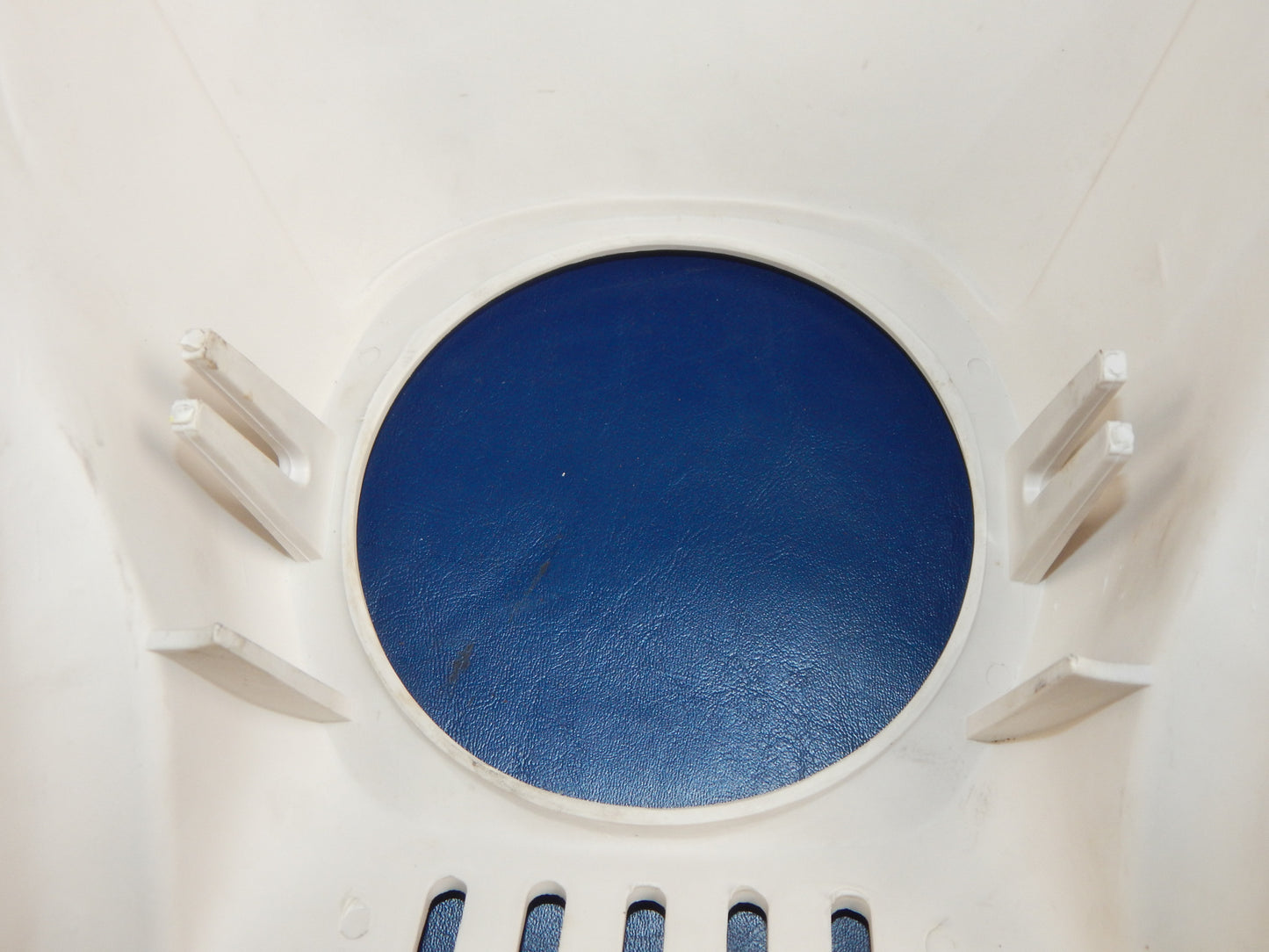 UNIVERSAL NONFANGO PK-533 HEADLIGHT COWLING NUMBER PLATE WHITE 8"x13" ENDURO - MotoRaider