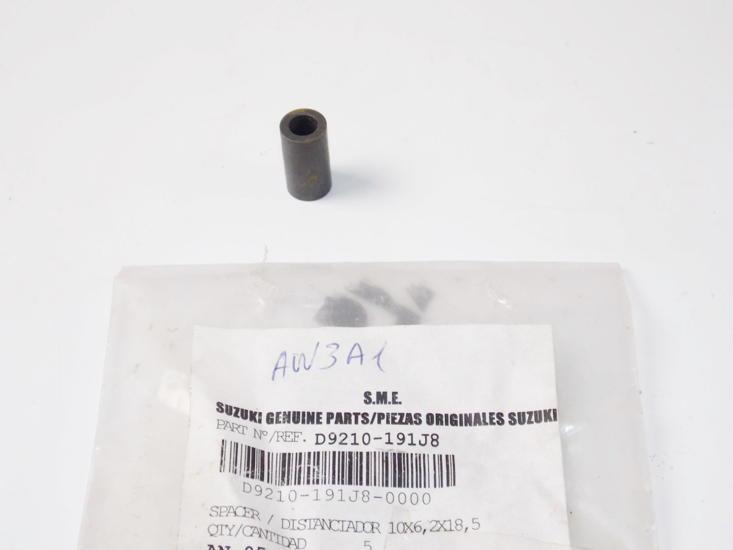 NOS OEM 1997-2004 SUZUKI KATANA50 ESTILETE50 ZILLION50 SPACER  D9210-191J8-000 - MotoRaider