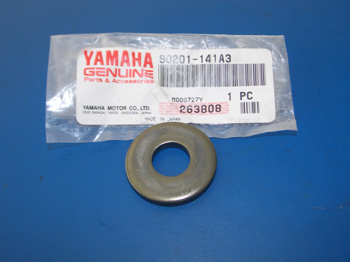 NOS YAMAHA 1994-2021 YFS200 PZ480/500 YFM350 XT600 PLATE WASHER 90201-141A3 - MotoRaider