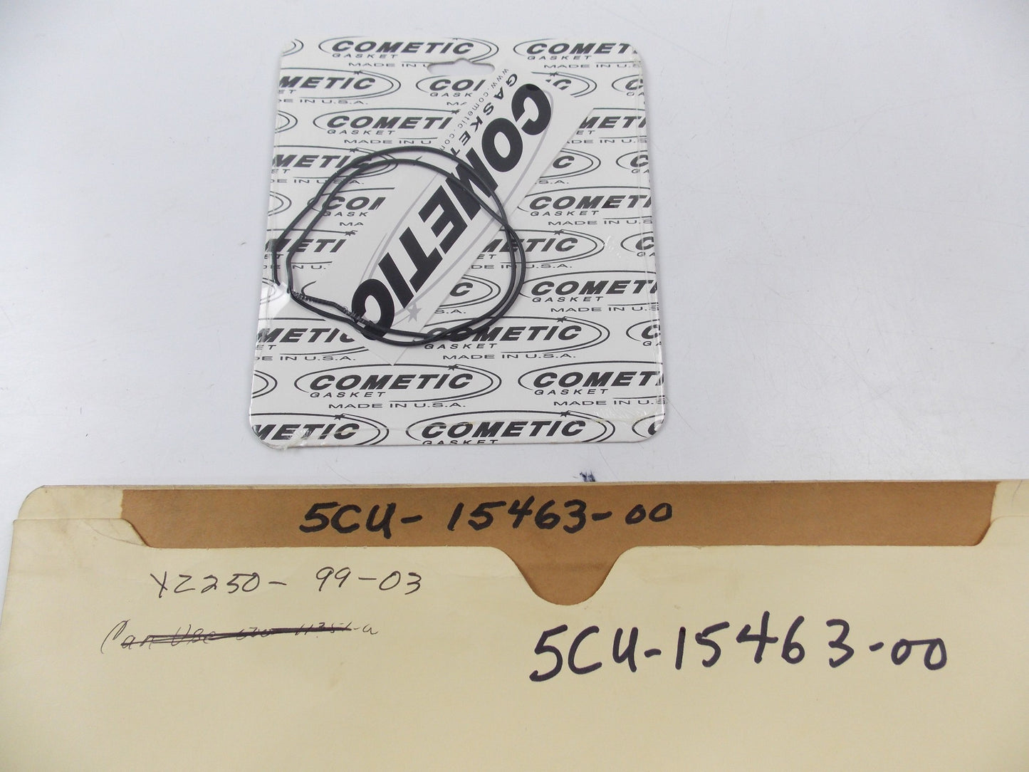 NOS COMETIC YAMAHA 1999-2003 YZ250 GASKET COVER PINION 2 OE#5CU-15463-00 - MotoRaider