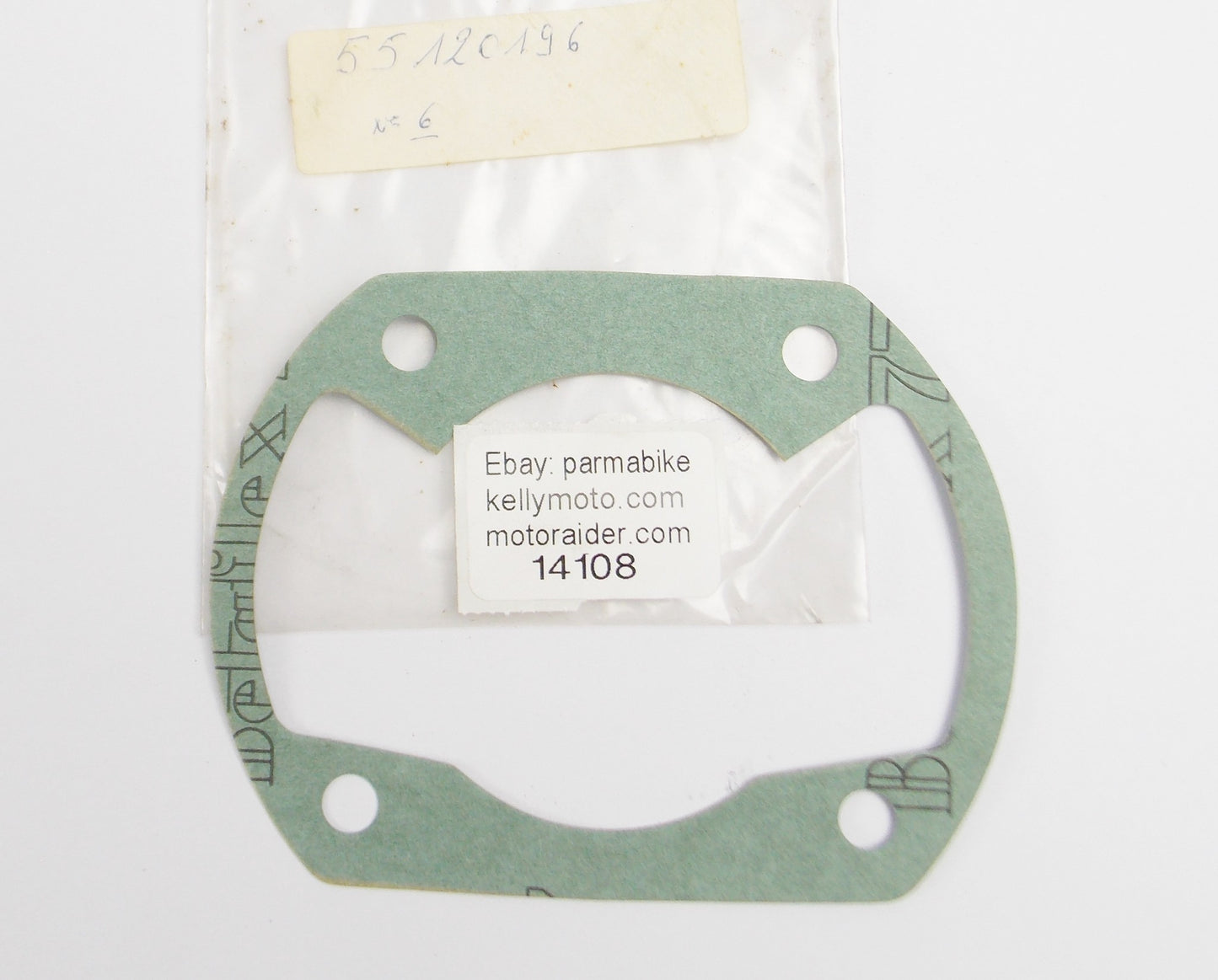 OEM LAVERDA 1985 LB 1 125 SPORT CUSTOM CRANKCASE CYLINDER GASKET 55120196 - MotoRaider