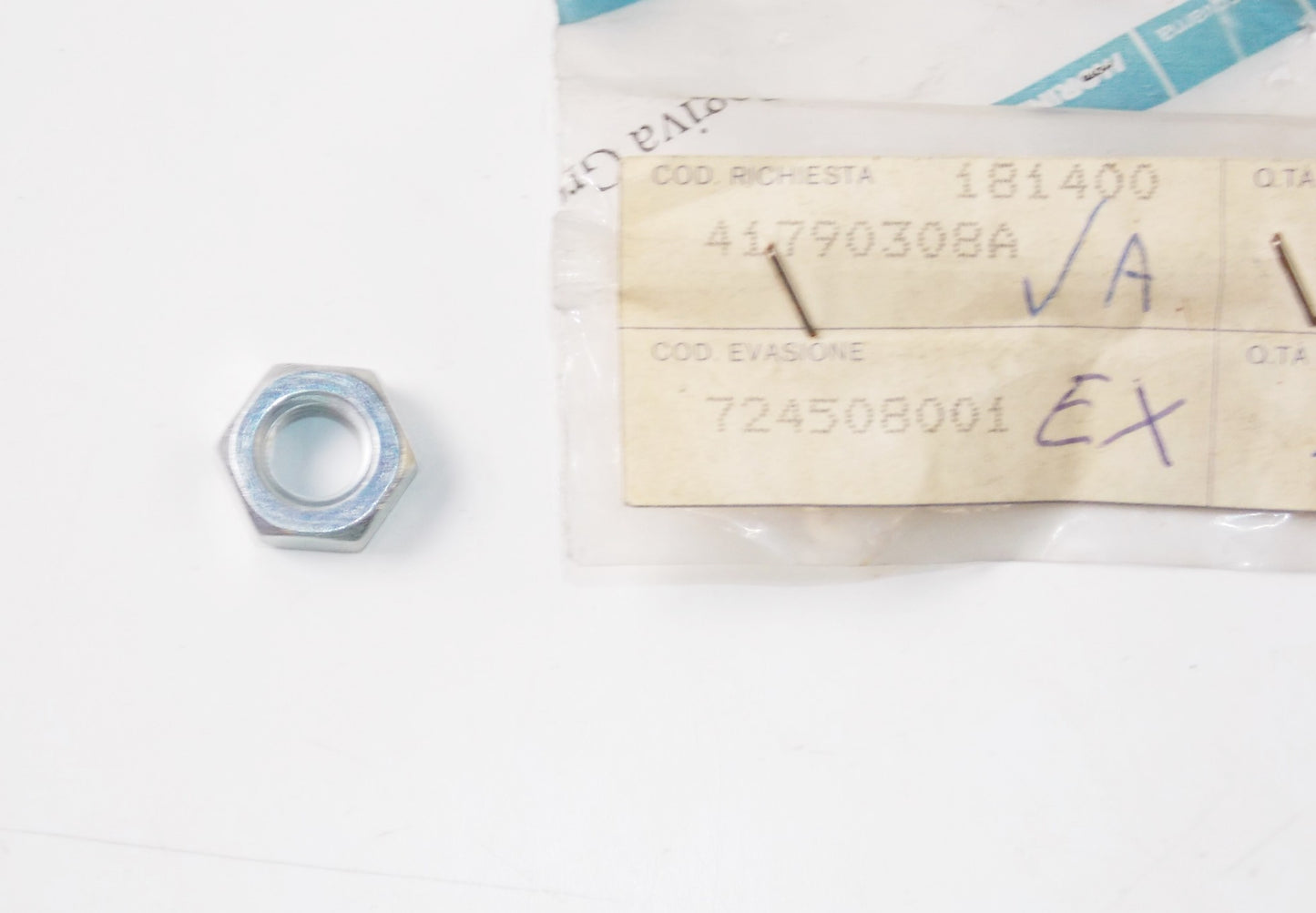 NOS OEM DUCATI 600SS 1995-1997/TWIN 350 500 NUT HANDLEBAR 41790308A | 724508001 - MotoRaider