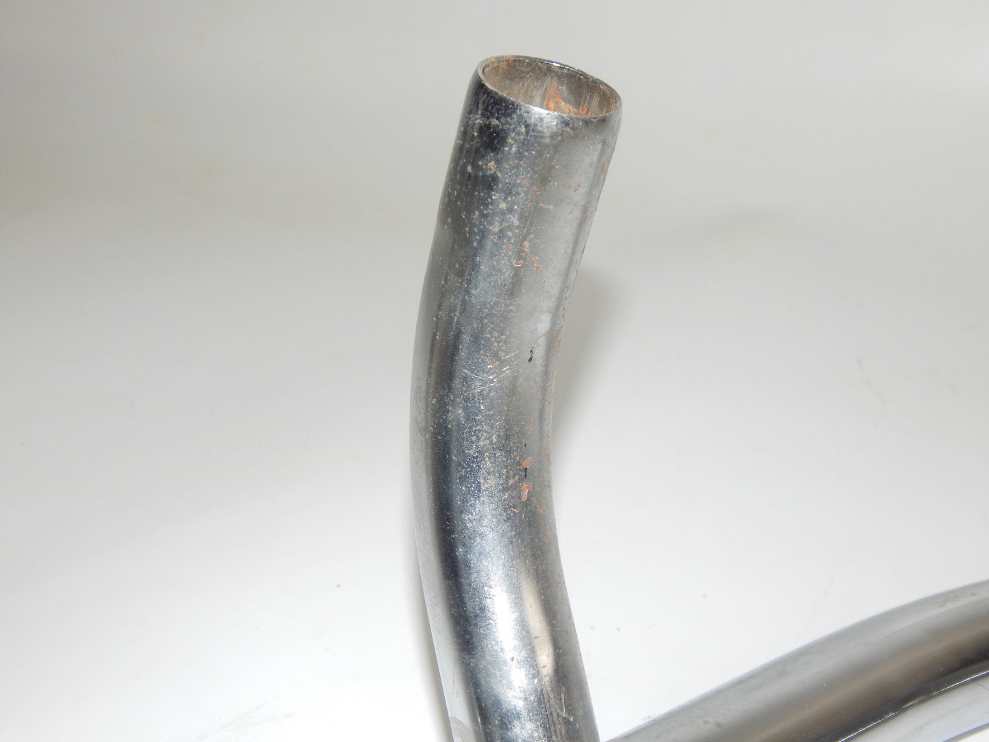 OEM YAMAHA 1982 XS400 RIGHT SIDE EXHAUST MUFFLER PIPE 12E-14721-00 VINTAGE - MotoRaider