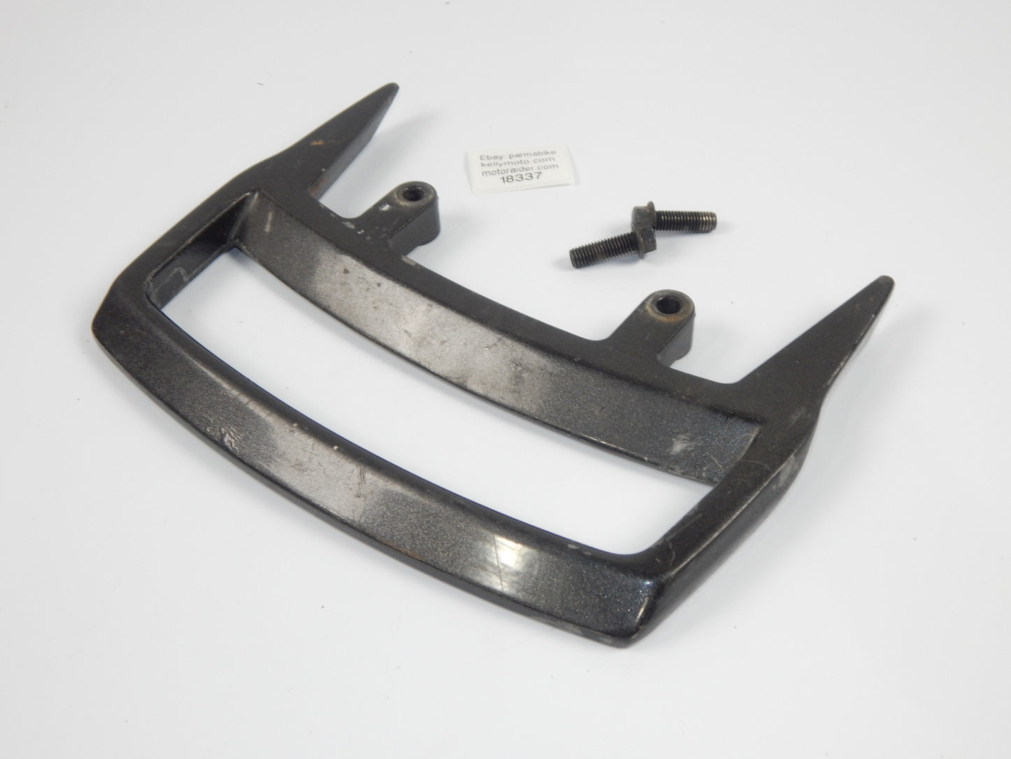 1986 KAWASAKI GPX 750-R FRAME CHASSIS TAIL SECTION GRAB HANDLE BLACK VINTAGE - MotoRaider