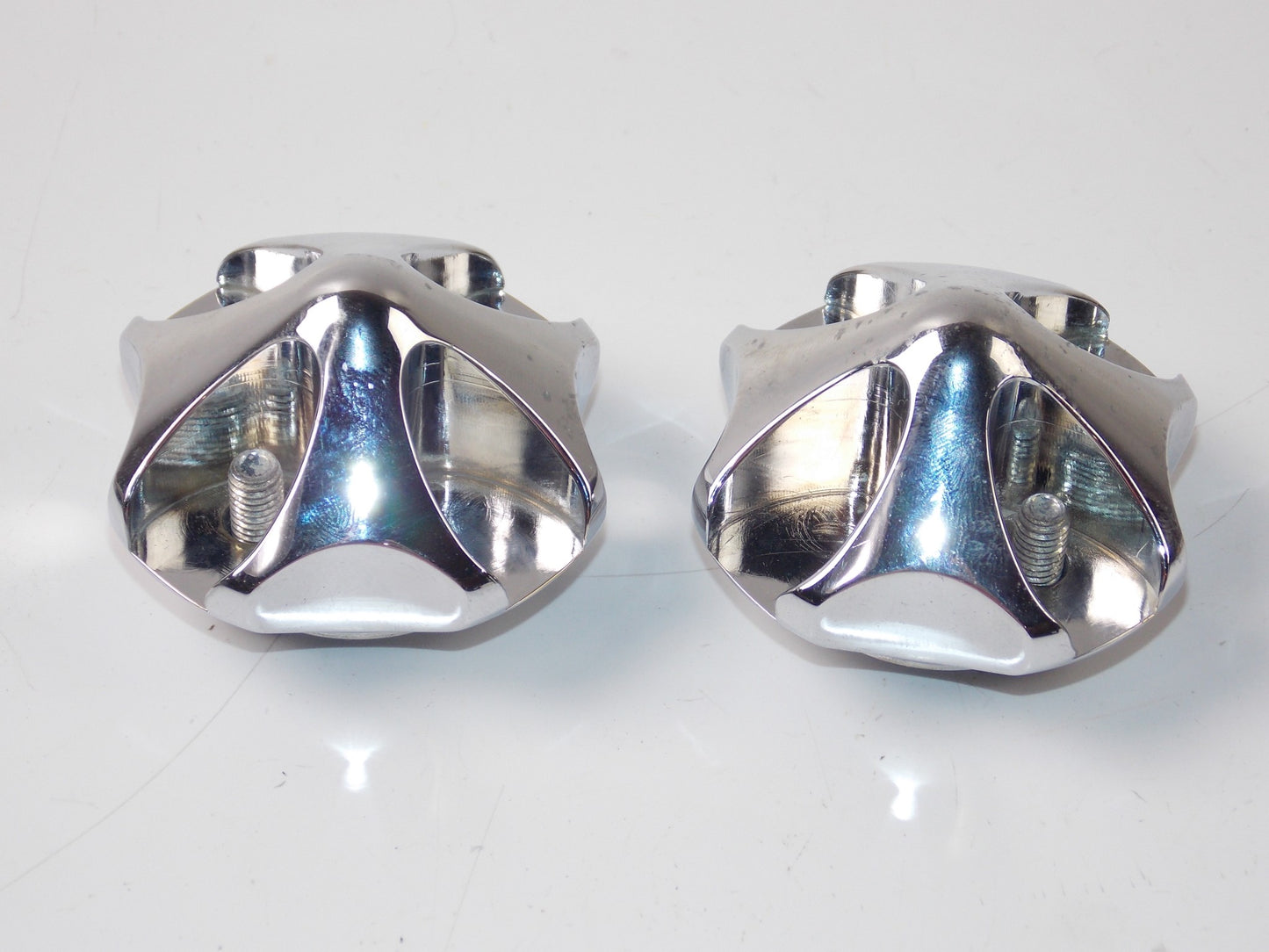 LOCKHART PHILLIPS SUZUKI 2006-2007 GSXR CHROME DRILLER FRAME SLIDERS LP431-2005 - MotoRaider