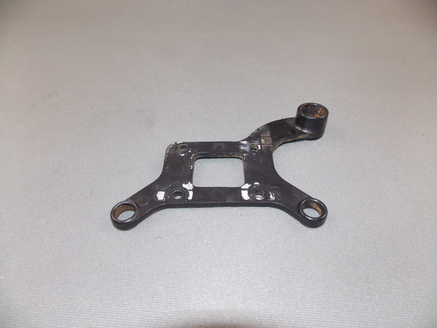 1992 KTM MXC 250 FRONT BRAKE LINE HOSE TUBE HOLDER PLATE BRACKET - MotoRaider