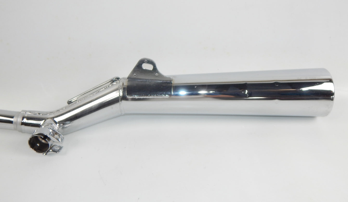OEM YAMAHA 1982 XS400 RIGHT SIDE EXHAUST MUFFLER PIPE 12E-14721-00 VINTAGE - MotoRaider