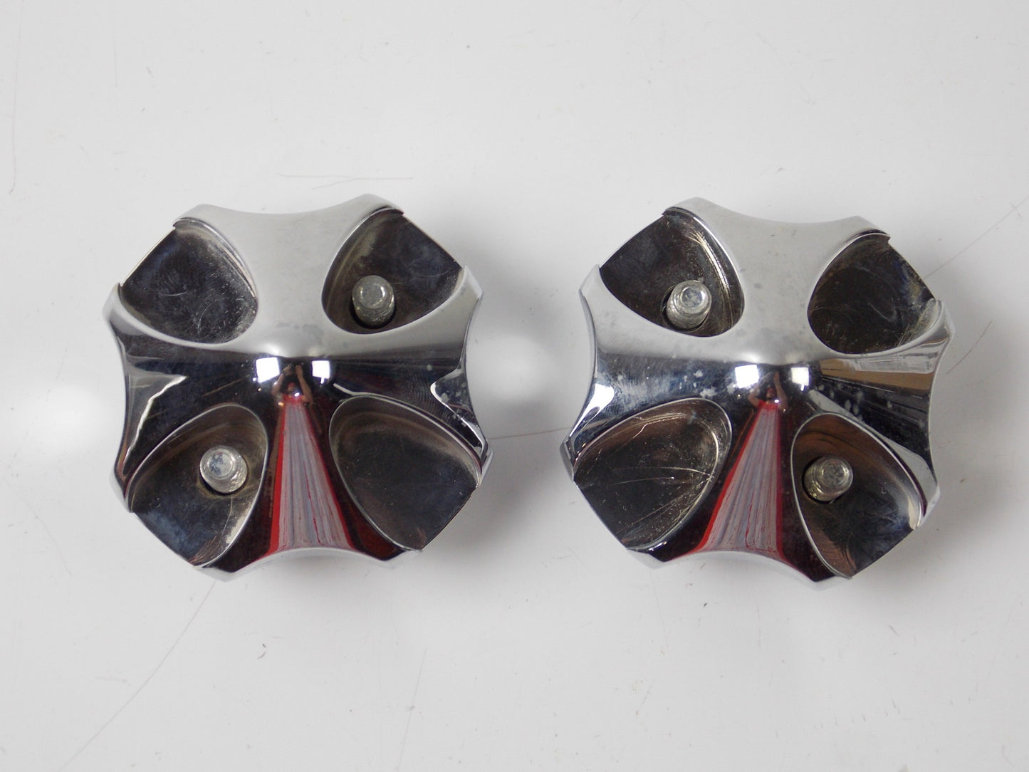 LOCKHART PHILLIPS SUZUKI 2006-2007 GSXR CHROME DRILLER FRAME SLIDERS LP431-2005 - MotoRaider