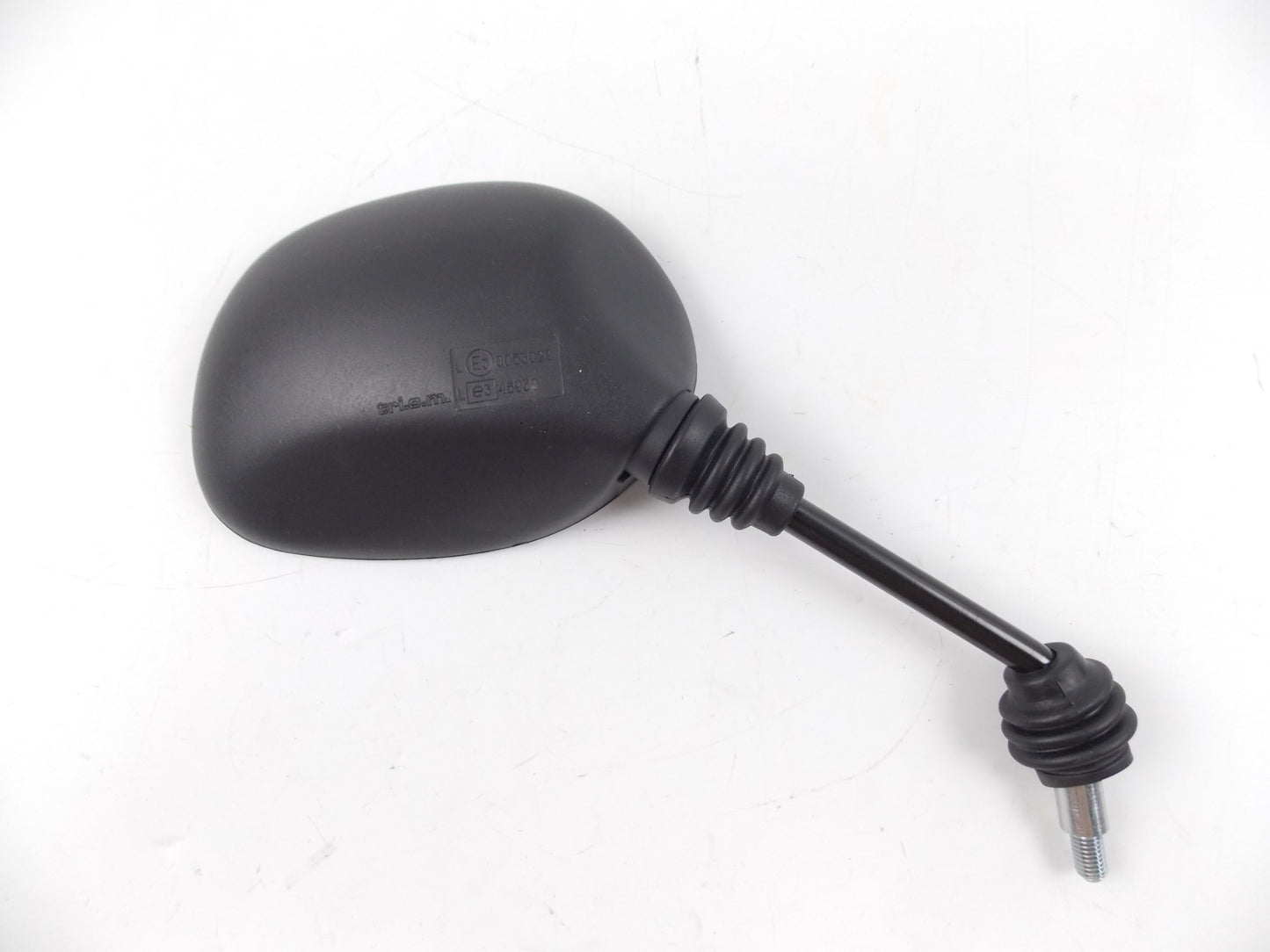 NOS OEM HONDA 1996 SCOOPY 100B REAR VIEW MIRROR BLACK RH 88110-GBM-850 - MotoRaider