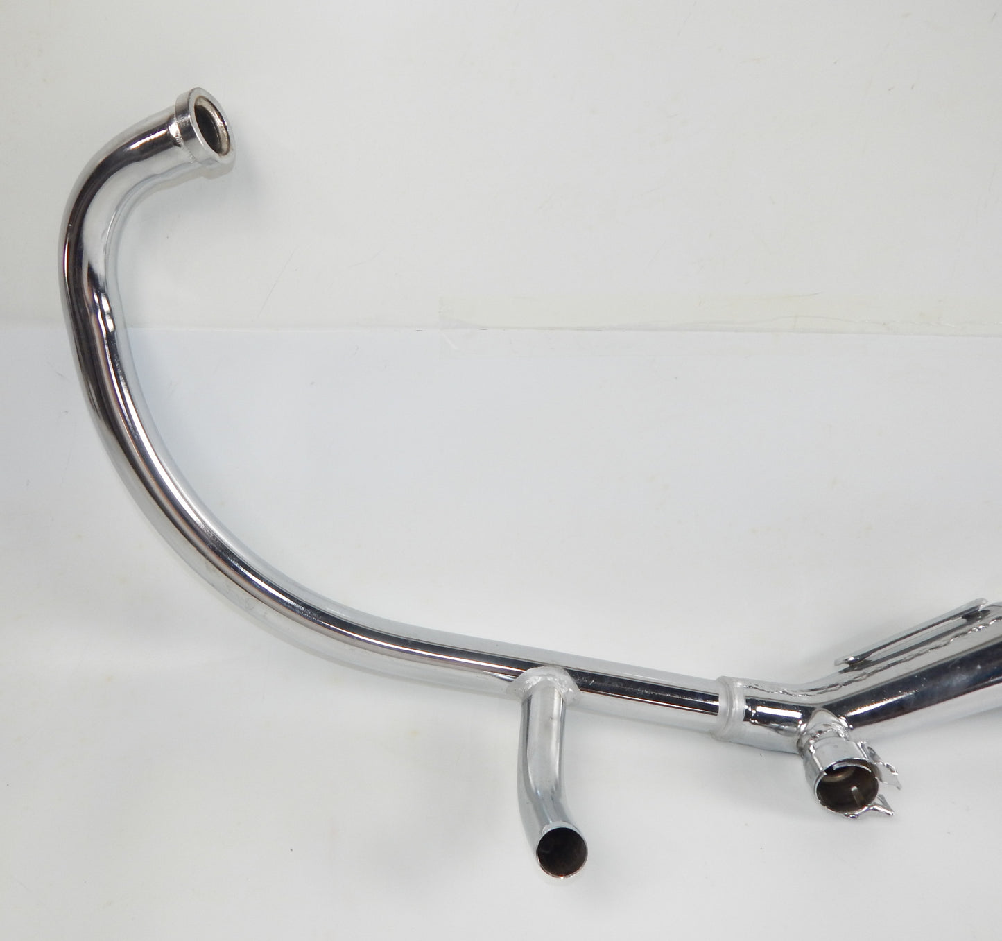 OEM YAMAHA 1982 XS400 RIGHT SIDE EXHAUST MUFFLER PIPE 12E-14721-00 VINTAGE - MotoRaider