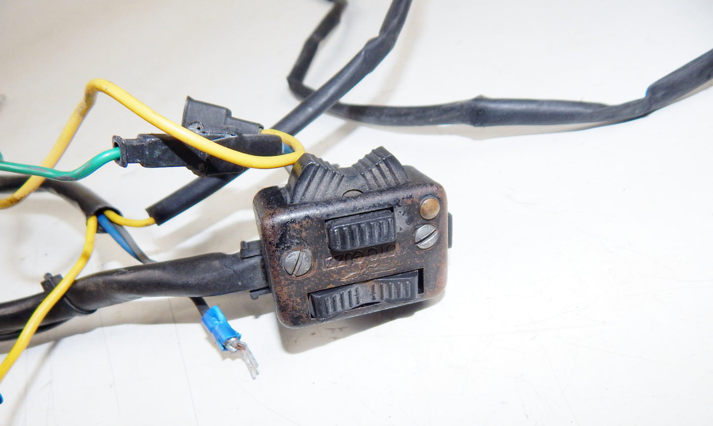 1970's FANTIC MOTOR 125 TRIAL ELECTRIC WIRE HARNESS CABLES GUZZI SWITCH VINTAGE - MotoRaider