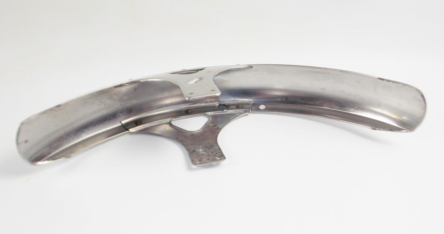 LAVERDA LZ50 ZUNDAPP 1982 CS50 CHROME MUDGUARD FRONT FENDER 448-19.600 61401055 - MotoRaider