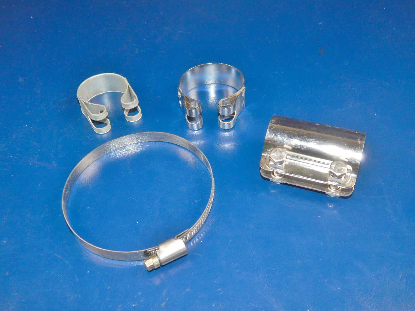 MIXED EXHAUST PIPE CLAMPS 31 35 80-100 NORMA VINTAGE BMW CAGIVA DUCATI - MotoRaider