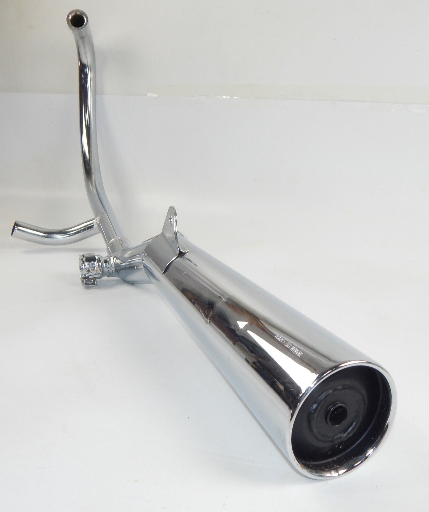 OEM YAMAHA 1982 XS400 RIGHT SIDE EXHAUST MUFFLER PIPE 12E-14721-00 VINTAGE - MotoRaider