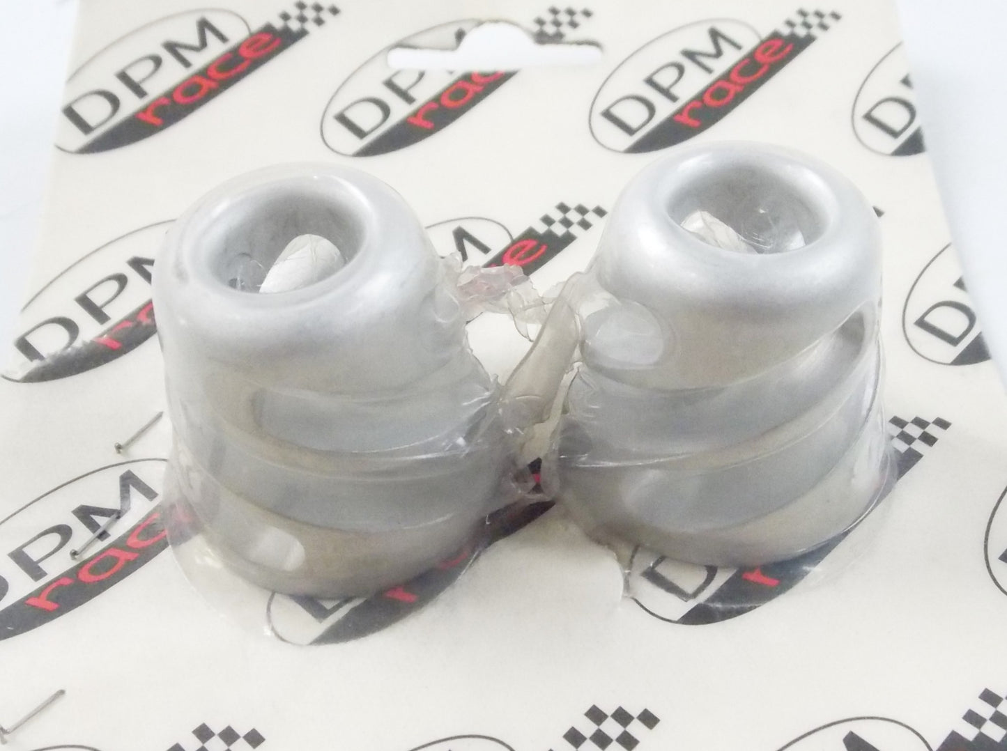 DE PRETTO R-0447A HELICOIDAL ALLOY CNC SILVER HANDLEBAR END HONDA 2007-09 SH300 - MotoRaider