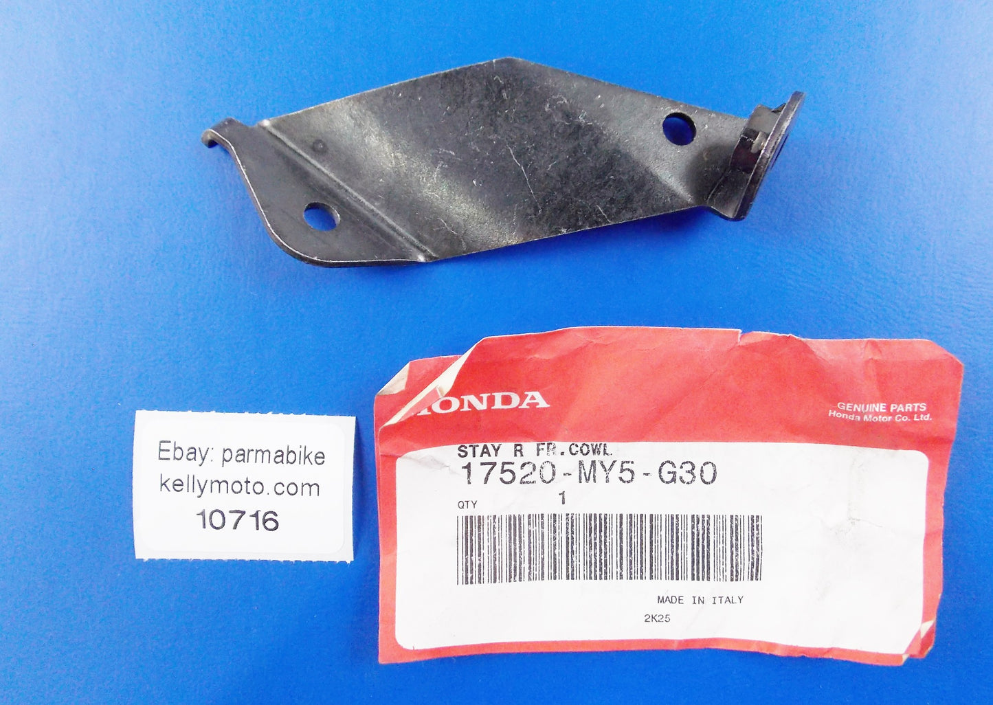 OEM HONDA 1998-2000 | 2002 STAY RIGHT FRONT COWL 17520-MY5-G30 | 17520MY5G30 - MotoRaider