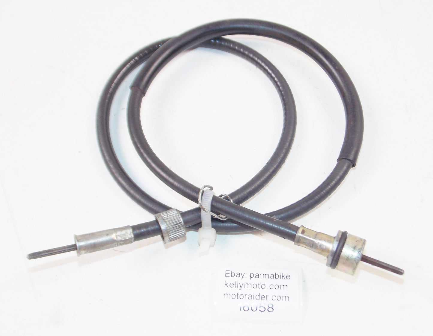 1980 YAMAHA XT500 BLACK VINYL SPEEDOMETER CABLE VINTAGE ENDURO SCRAMBLER THUMPER - MotoRaider