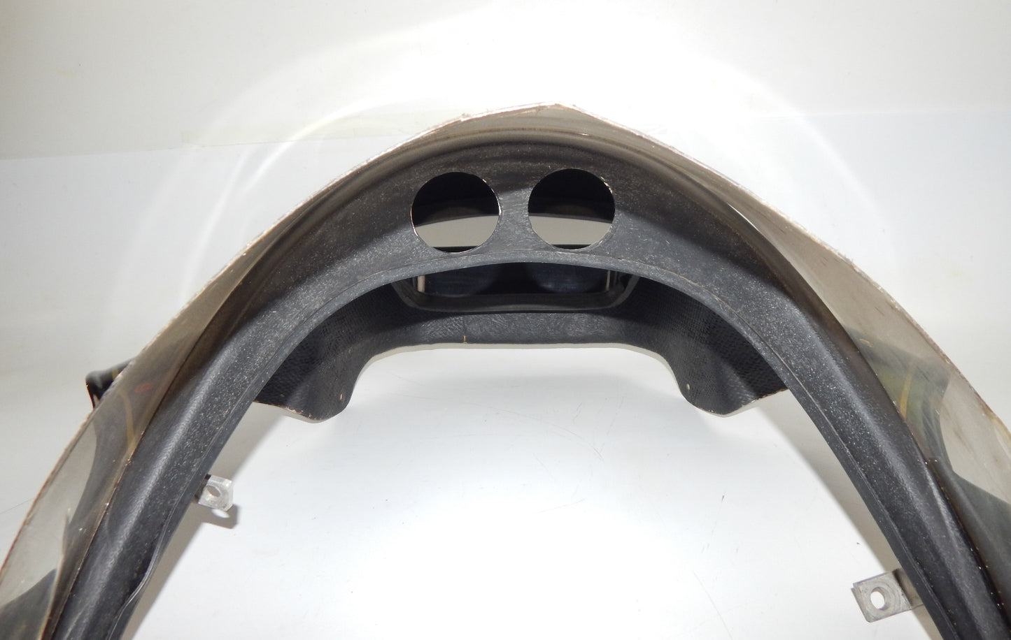 IC ITALCASCHI UNIVERSAL FIBERGLASS FAIRING COWLING BLACK YAMAHA LAVERDA GUZZI - MotoRaider