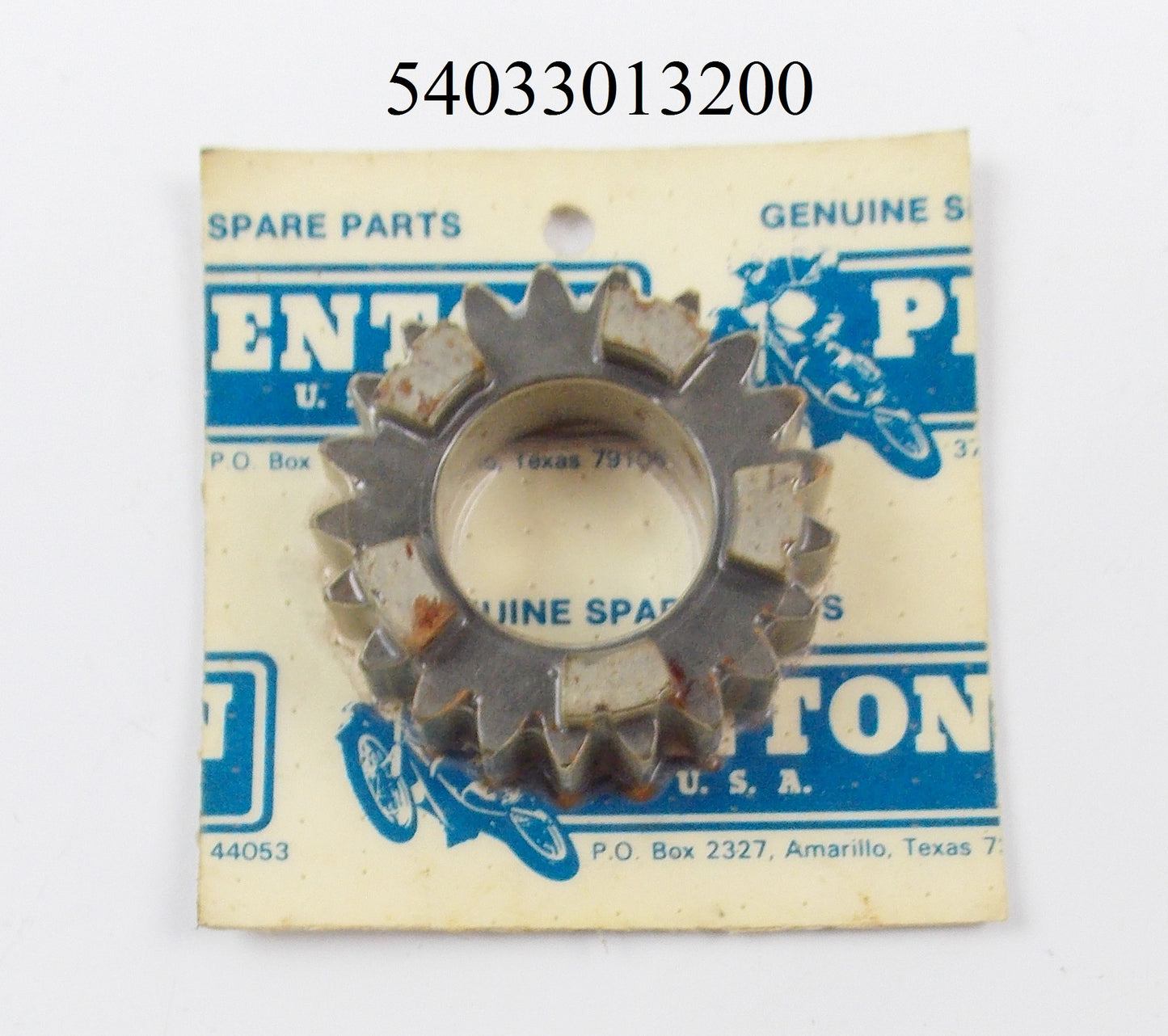 NOS OEM KTM 250/400 1979 6th COUNTER SHAFT GEAR 21 T. 54033013200 - MotoRaider